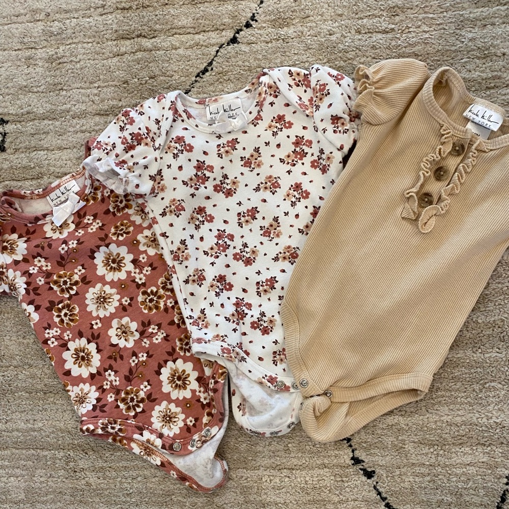 Nicole Miller 3pack bodysuits